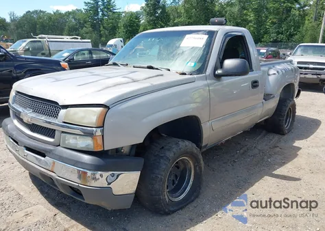 2004 Chevrolet Silverado 1500 Z71 from USA, damaged, VIN 1GCEK14T34Z197631